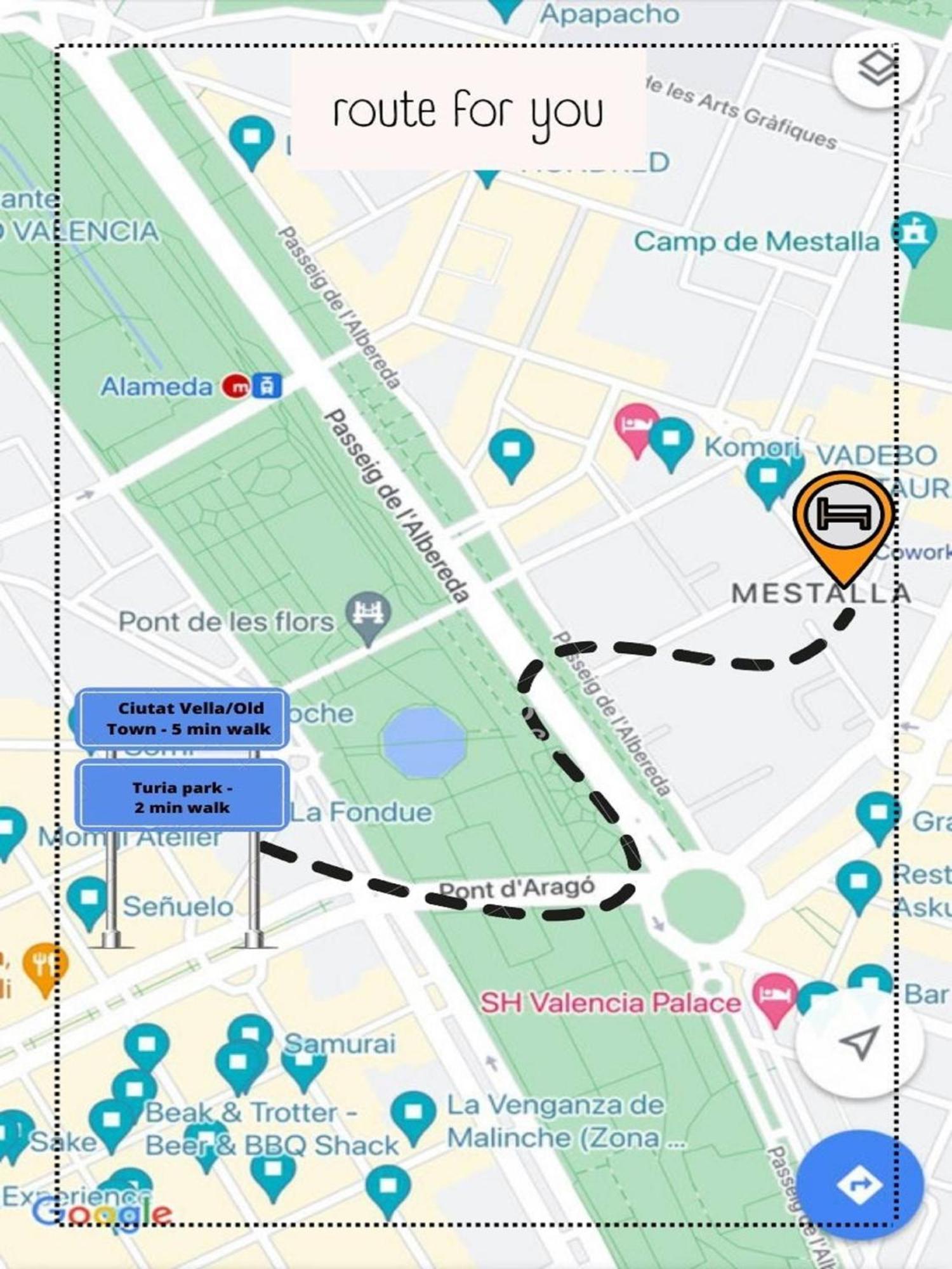 Naap Hotel Valencia Eksteriør billede